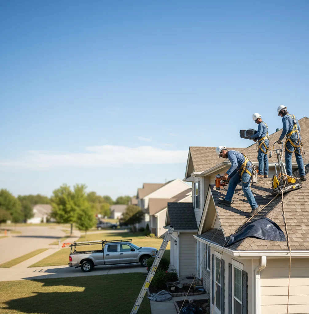 Flat Roof Repair in Elm Mott, TX